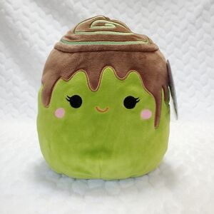 Malta Squishmallow Matcha Green Cinnamon Roll 8 Inch BNWT Stuffed Plush Toy